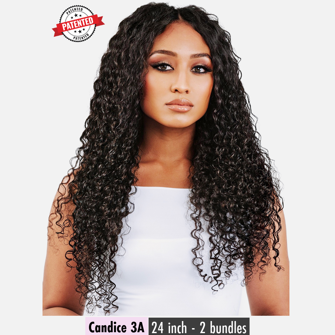 Candice 3A Burmese -  InVisiRoot® Clip-ins (AKA TrueRoot™ Clip-ins)