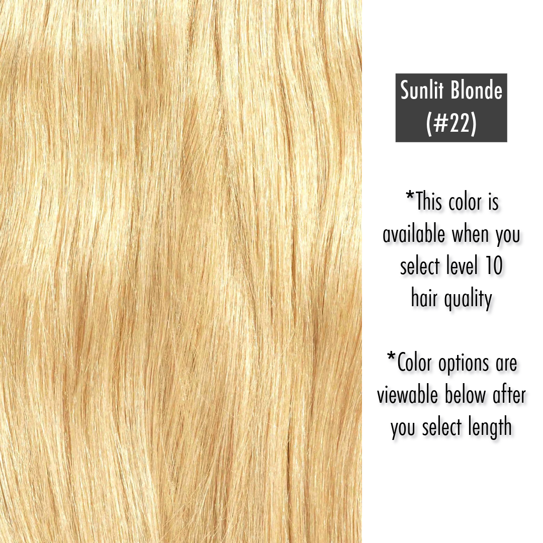 Emily (Silky Straight) -  InVisiRoot® Clip-ins (AKA TrueRoot™ Clip-ins)