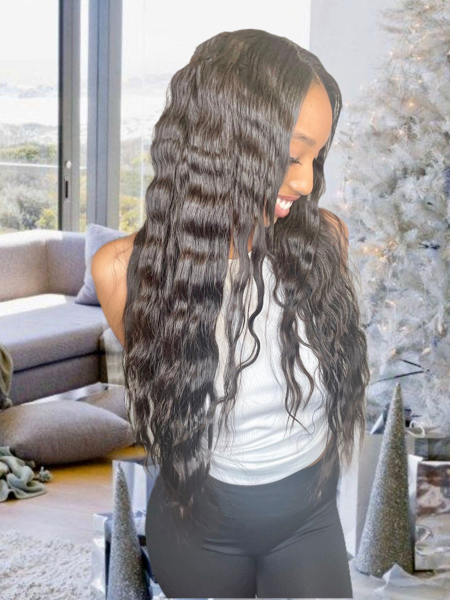 Dawn (Body Wavy) -  Virgin Cambodian Hair - 10 Minute Sew-in™️ U Part Wig