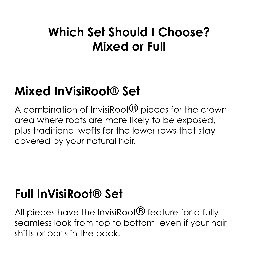 Blonde - Silky Straight - InVisiRoot® Clip-ins (AKA TrueRoot™ Clip-ins)